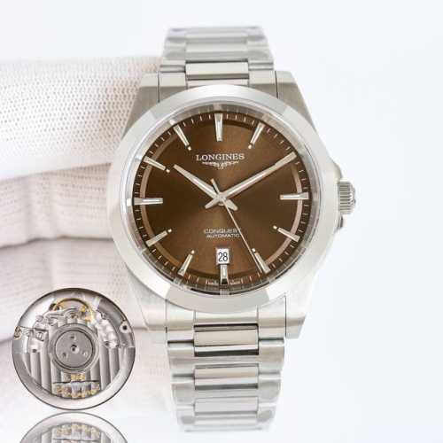 2824 2892 强力推荐优雅焕新 浪琴 Longines Rz1 男士手表｜2024新品首推 浪琴康卡斯悦动系列 优雅银 经典黑 百搭绿 深邃蓝 原版开模1