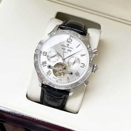 统一 典雅奢华 优雅气质 百达翡丽-Patek Philippe 男士腕表 全自动机械机芯 矿物强化玻璃 316L精钢表壳 真皮表带 时尚休闲 商务必备 尺寸: - 点击图像关闭