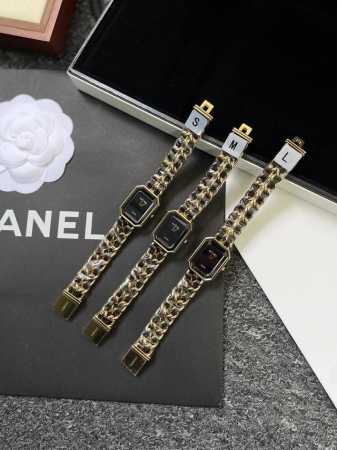 Chanel香奈儿 premièRe Rock腕表！金色 这应该是小香中古表的天花板了！ premièRe Rock腕表表壳 表带都是原厂流出 质量非常过硬 p - 点击图像关闭