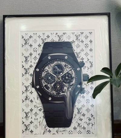 限100版 Death Nyc A P＆简约 限量版画 有装裱 44.5*57.5Cm 材质：美术纸300克／300 Gsm Fine Art Paper 尺寸