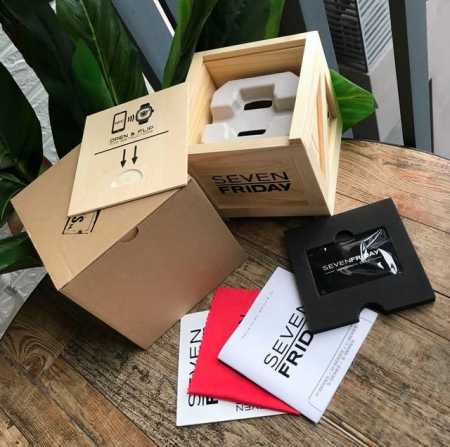 Xxx配全套包装 七个星期五 原单！新款终于到了 七个星期五2018最新款！爆款来袭！～直径47Mmx13Mm，进口防水小牛皮复合橡胶皮带 ，创新设计，与红色赛 - 点击图像关闭