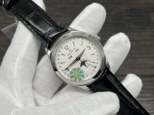 5C Factory 心诚所致，震撼推出精细美学代表之作 Jaeger-Lecoultre积家大师系列 1558420市场最高版本6点位真小秒 精彩细节 腕表尺