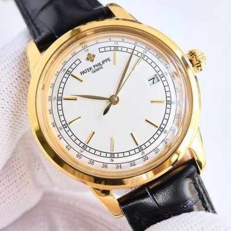 Sj出品 白 金 百达翡丽-Patek Philippe-R70 Pp 锅盖玻璃 9015 火热新款式，新款锅盖，耗时长达8个月！超薄男士自动机械腕表，采用进口 - 点击图像关闭