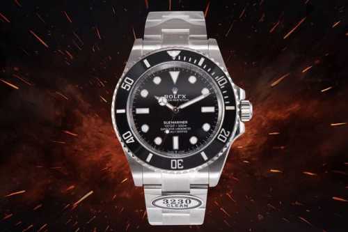 顶级复刻 最新升级 Clean厂 C厂配送吸光笔。 劳力士 Rolex B33 水鬼系列 40Mm 60 Submariner水鬼 1:搭载一比一超级3135