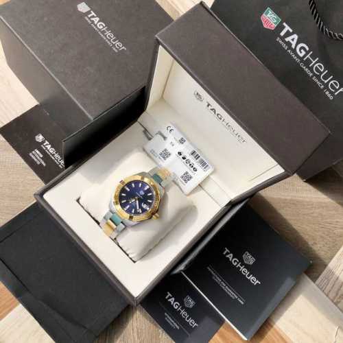 硬货，Original Tagheuer,泰格豪雅竞潜系列机械表，专柜16500。 中号~41Mm表径，蓝宝石镜面，日历处凸透放大，超强夜光指针，原装瑞士机芯，