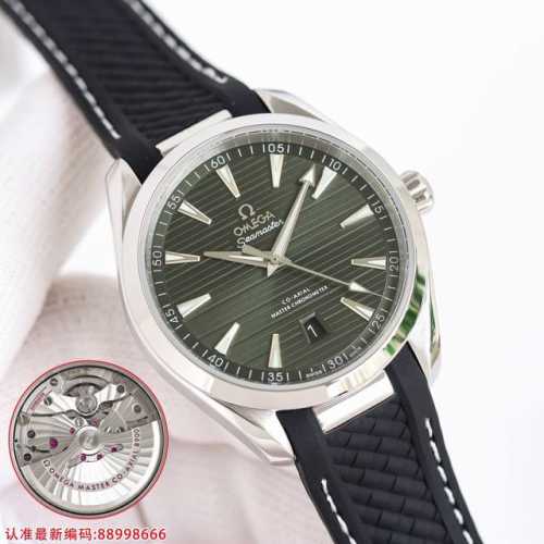 顶级复刻 Oms 欧米茄 Omega 海马系列 150 Lx3 强势来袭，采用独家专用8500黑色摆轮机芯，摆幅28800，双卜双面镀蓝蓝宝石玻璃， 钢带通用原
