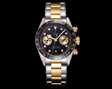 白 ，金 Tudor帝舵 碧湾计时型 Black Bay Chrono 精钢款腕表！ 细致刻画表盘完美对称，纹路清晰、提升质感与美感！采用磨砂及磨光316L精钢 - 点击图像关闭