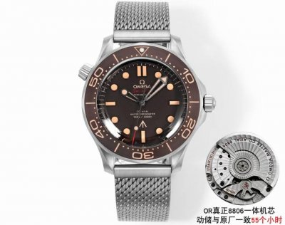 007无暇赴死 Or厂让你有更好的选择，唯一原装开模对版的全新海马系列 米潜水表007系列，网带、胶带、折叠扣都是全新开模对版最新专柜官网的设计，耗时三年半研究