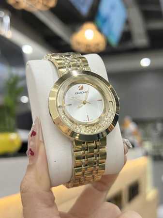 特价 众享品味 女神必备 施华洛世奇腕表高档极致优雅之作 尺寸 36Mm - 点击图像关闭