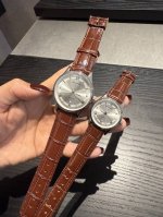 白 金 新款浪琴-Longines 精品情侣腕表 经典三针设计 尊贵大气 绅士风范 卓越品质 热卖全城 采用进口石英机芯 顶级316精钢表壳 进口小牛皮表带 矿