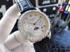 白壳 金玫壳 百达 翡丽patek Philippe 复杂系列六针男表爆款 多功能腕表！ 1搭载原装进口9100星期月份月相动能功能机芯机械表！ 2表盘上采用经