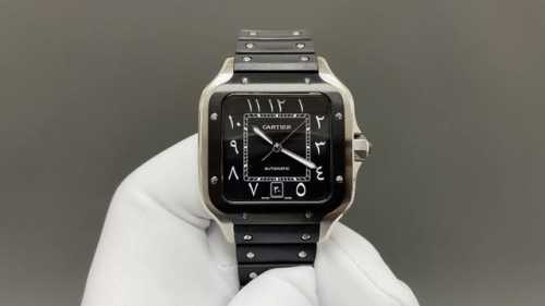 皮 钢 Thb 新品卡地亚山度士 中东版本 原版开模2630最新卡地亚 山度士 1 表壳 开模，搭载最好的进口316L材质表壳！ 机芯采用独家进口超薄机芯，走时