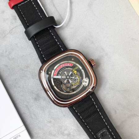 支持香港、美国直邮 原单七个星期五 Sevenfriday自动机械男表sf- 支持nfc软件验防伪 支持专柜验货 47Mm 厚28Mm 30米防水 40小时动能 - 点击图像关闭