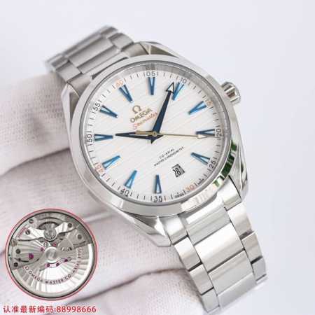 Sj出品 胶带款 钢带款 Oms 欧米茄 Omega 海马系列 150 Lx2 强势来袭，采用独家专用8500黑色摆轮机芯，摆幅28800，双卜双面镀蓝蓝宝石玻 - 点击图像关闭