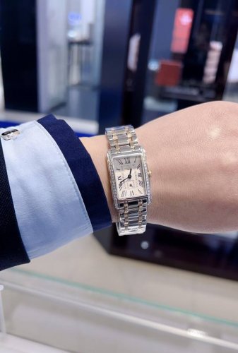 浪琴黛绰维纳系列！加金又加钻！ 浪琴黛绰维纳系列是浪琴于1997年推出的女士腕表系列，其设计灵感源于意大利“Dolce Vita” 甜美生活 理念。 以下是对它