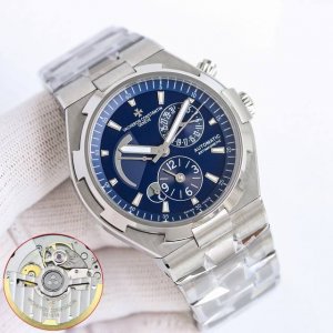 9F Factory 蓝色面 钢带+400 DDD 江诗丹顿Vc纵横四海 47450 升级版 DDD 今天特别推荐 Miyota改一体机 0每小时震荡次数，动力