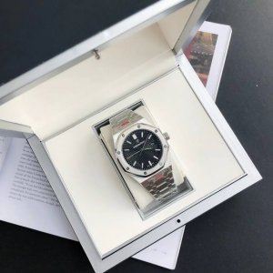 皮 钢同价:白 -金 ，西铁城+170。 年度新款a P15500到货 奢华运动 标杆产物 2024官方同步全新爆款爱彼皇家橡树系列15500经典男士腕表[机智