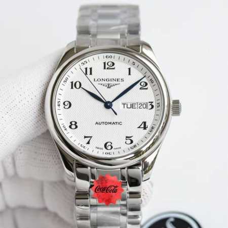 皮带 钢带 Kl工厂年末终极产品 终极版浪琴 Longines 名匠双日历l2.775都有哪些特点 搭载和正品机芯一致的亚洲eta2836-2自动机芯 正品型号 - 点击图像关闭