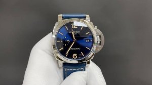 沛纳海688 白壳蓝面 44Mm 自动上链机械机芯 顶级品质