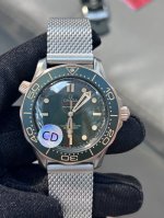 独家实拍图 欧米茄海马300米 全自动机械表，瑞士机械 Omega Swiss Movement Automatic Machinery