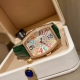 Franck Muller 法兰克穆勒 一新面 酒桶形女士石英腕表 Cnc加工抛光表壳 经典之作！满天星字面和彩色款彩色字面 上手效果真的拒绝不了，一整个爱住了