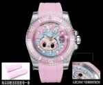 Clean出品，Rolex&Labubu 劳力士Black联名款“拉布布”限量发行 字面采用多色油彩表面加上搪瓷使字面更加光亮 劳力士 Rolex -粉色水鬼，