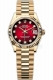 2025新款金红渐变面 劳力士Rolex 日志系列腕表一比一开模Jh版本追求完美品质，搭载全新原装2813机芯，可选装8215西铁城机芯，矿物质超强玻璃镜面，可