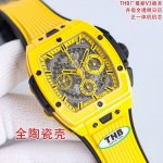 Thb Factory2025又一新力作 V3升级版本 顶级复刻 升级全透明日历窗口.宇舶Hublot恒宝大爆炸 计时款一体机Spirit Of Big Ban