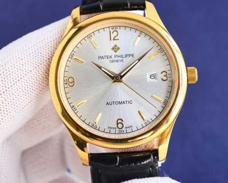 白壳 金壳 〔最新爆火热门款 百达翡丽 Patek Philippe 采用独特的表盘设计 搭配而来的是更高档奢华的腕表， 初识百达翡丽必憧憬有朝一日能拥有它，戴 - 点击图像关闭