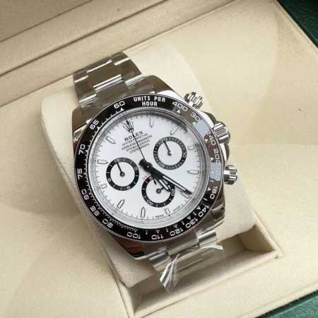 迪通拿系列。绝非市面通货，随意对比 原版开发，做到金属配件可与互换，100％一致的904L钢，已出鉴定报告，镍含量高，耐磨耐腐蚀，表面光泽度亮白。表圈采用4颗弹 - 点击图像关闭