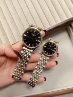 白 金 浪琴 情侣腕表 原装进口石英机芯 矿物质玻璃镜面 316L精钢表壳 直径男40Mm女30Mm 厚8Mm如果今天的阳光停止了它耀眼的光芒。那么你的一个微笑