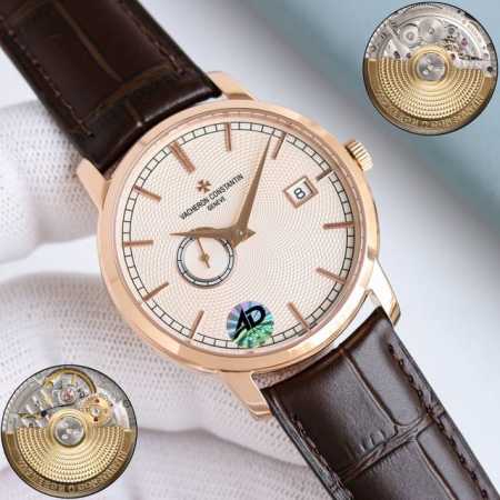 白 -金 新款 江诗丹顿传袭系列87172 38Mm 的表径更加精致优雅为中性腕表 87172 000R-9302腕表充分传承到了江诗丹顿制表精华，经典的小针。 - 点击图像关闭