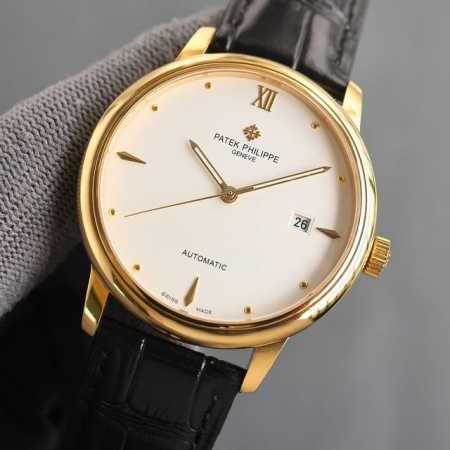 白壳 金壳 〔最新爆火热门款 百达翡丽 Patek Philippe 采用独特的表盘设计 搭配而来的是更高档奢华的腕表， 初识百达翡丽必憧憬有朝一日能拥有它，戴 - 点击图像关闭
