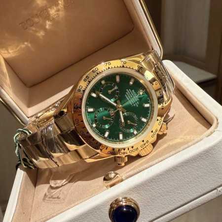 新款绿金迪 没人能抗拒它的颜值 在强光下直接美到失语 高级感爆棚！沉甸甸的质感 戴过绿迪的人 才懂那一抹绿的魔力 男女都可佩带 石英 40Mm - 点击图像关闭