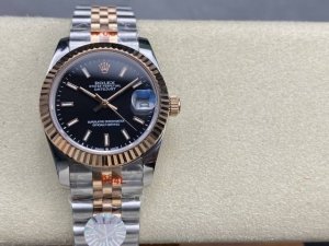 双头粒版本 Sk Factory 女款 劳力士rolex 单历 日志型31Mm 直径 31Mm 机芯 搭载全自动机械机芯 圈口 劳力士ringcommand三角