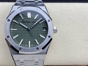 Zf厂出品 爱彼50周年纪念款15510全系列 41Mm全新的50Th Anniversary版本Ref. 15510St，一口气带来5款表盘颜色型号，包括：蓝
