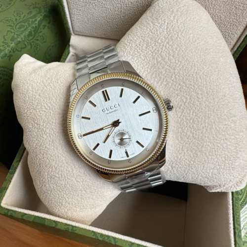 3640古驰Gucci，G-Timeless系列腕表，纯原正品男款机械表，搭载自动原装Swiss Sw260自动上弦机芯，动力储备达40小时。防反射蓝宝石玻璃，