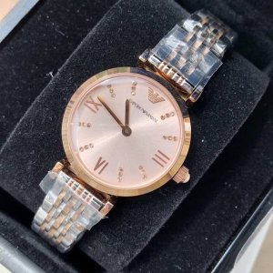 支持香港、美国直邮 正品全国联保阿玛尼 Armani 石英女表，Ar11204，最美钻面搭配贝母面表盘，气质优雅，做最闪耀的自己，进口原装机芯，316L精钢，双