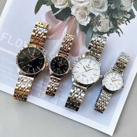 白皮190 金 钢20劳力士-Rolex 情侣对表 原装进口石英机芯 蓝宝石玻璃 316L精钢表壳 直径男39Mm女29Mm 厚8Mm如果今天的阳光停止了它耀眼 - 点击图像关闭