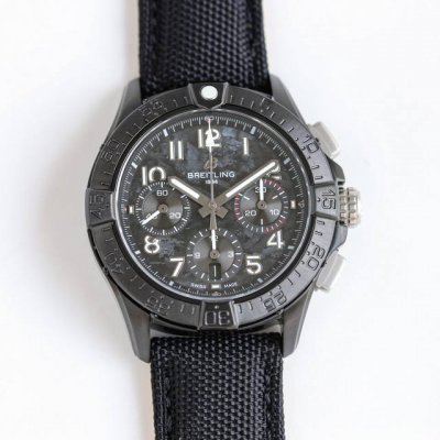 白 黑 Bls Factory 百年灵 Breitling Bn5 复仇者系列，重磅来袭！ 1这款复杂多功能计时腕表，有日历，计时功能等，盘面凌厉，读时清晰。款