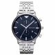 品牌：Emporio Armani／阿玛尼型号：Ar0389机芯种类：石英表手表种类：男表表盘形状：圆形表扣：双按蝴蝶扣表带：316L精钢尺寸：43Mm，13M