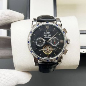 金白同价 780 欧米茄-Omega火爆新品 搭载全自动机械机芯 316精钢表壳 简约时尚 优雅尊贵 矿物质强化玻璃镜面 真牛皮表带 商务休闲 精致型男首选 [