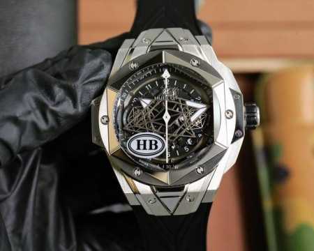 光壳 钻壳1650，Hublot 宇舶 Hb厂V3版本认准细节 全新Big Bang Sang Bleu Ii 刺青二代 Hb厂 重生版 最新升级V3版本，到货 - 点击图像关闭
