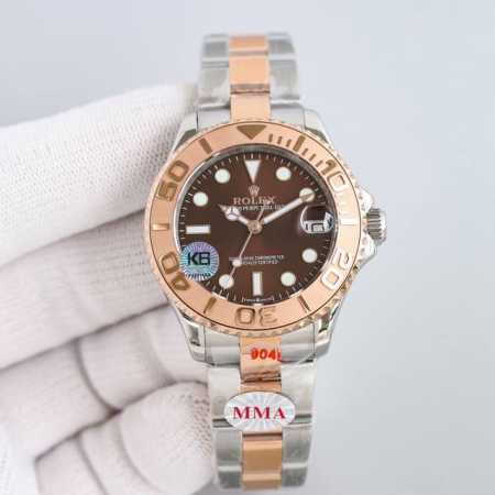 胶带白壳 玫瑰金 钢带加50 Mma工厂劳力士游艇名仕型系列m268621- 精致而不失个性 配备全新2836自动机械 直径：37Mm 防水度数：5Atm超强防 - 点击图像关闭