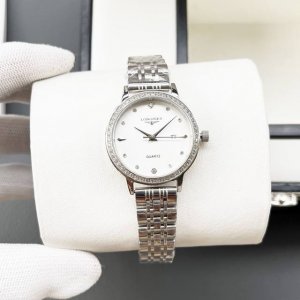 白壳 金壳 钢带+20 陶瓷+40 浪琴-Longines简约大气女款 进口石英机芯 矿物质玻璃镜面 316L精钢表壳 直径28Mm厚8Mm 该款腕表备受女性喜