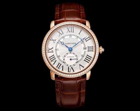 白壳 金壳 钻50 台湾厂出品 精品复刻 敬请品鉴 Tw 推出系列 Cartier 卡地亚 Mo1 Ronde De Cartier 男士腕表采用 Cal.19 - 点击图像关闭