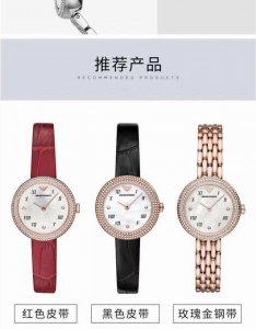 Emporio Armani 阿玛尼时尚休闲女士腕表，佟丽娅同款ar11355 复古砖红配色，腕美展现，熠熠生辉，多彩优雅姿态，璀璨表盘复古罗马刻度，水钻点缀表