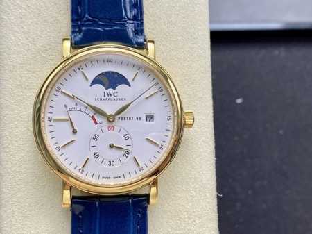 Twa新品 颜值巅峰 Iwc旗下最耀眼的明星，万国长动能月相专家。 全新的柏涛菲诺系列Iw5 9透底腕表。 表壳 316L精钢表壳，打磨抛光非常圆润。小秒针盘位 - 点击图像关闭