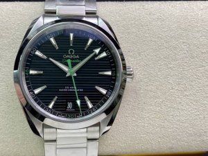 Vs厂出品，欧米茄 海马 M“柚木”横纹盘至臻天文台腕表深蓝 盘 独家一体8900机芯，机芯功能和一致，41X13Mm，8900自动机械机芯，316精钢表壳，蓝