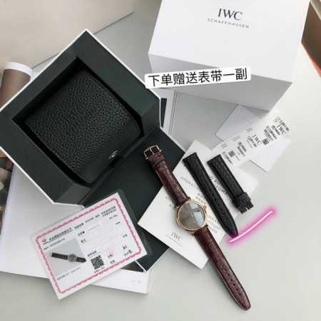 特批 ，包黄金．型号：Iw356511。入行以来最牛硬货！渠道出口订单！原封！缺个经销商印章就是正品！大名鼎鼎的万国柏涛菲诺大三针金表，腕表界的gentlema - 点击图像关闭